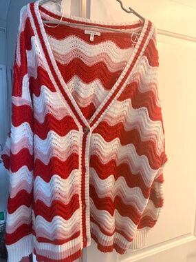 Knit/ crotchet sweater